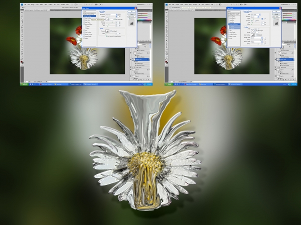 Creation of Daisy Vase: Step 2